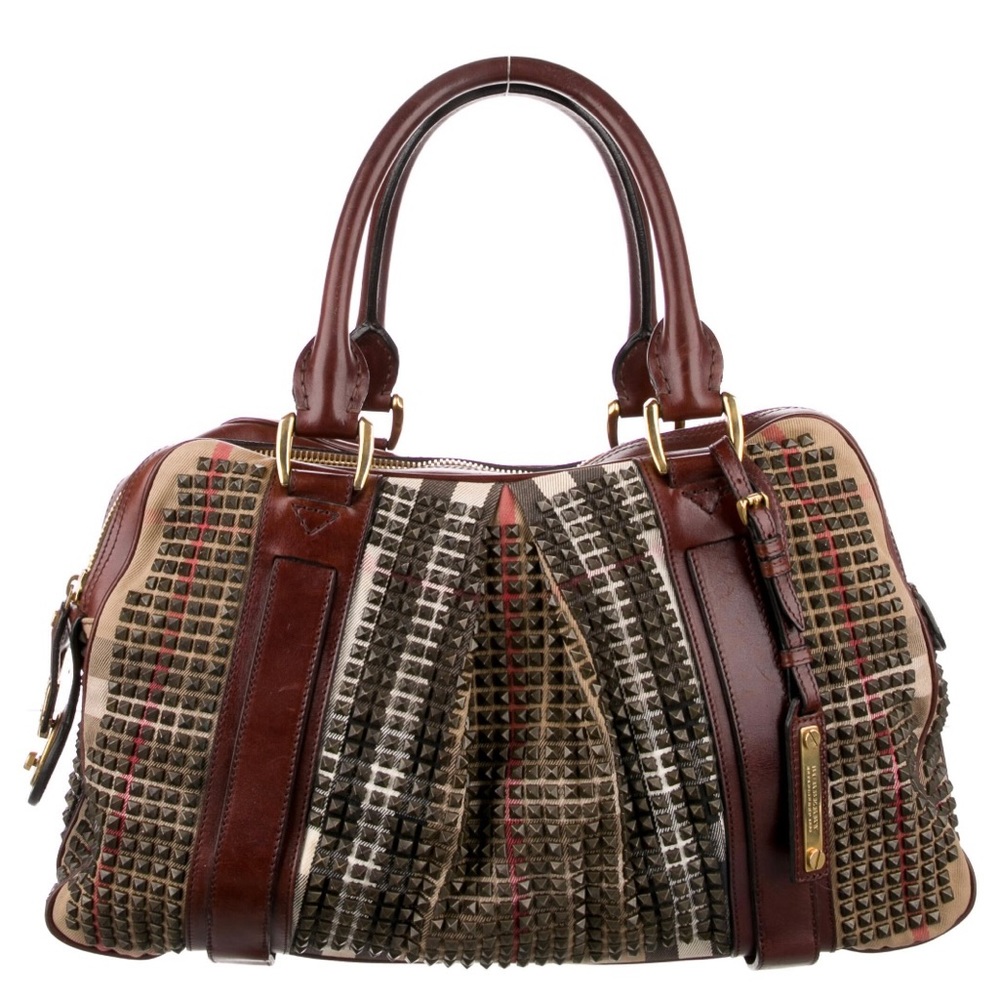 Burberry Ashbury Knight Studded Satchel